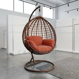 Outdoor Hanging Chair With Stand