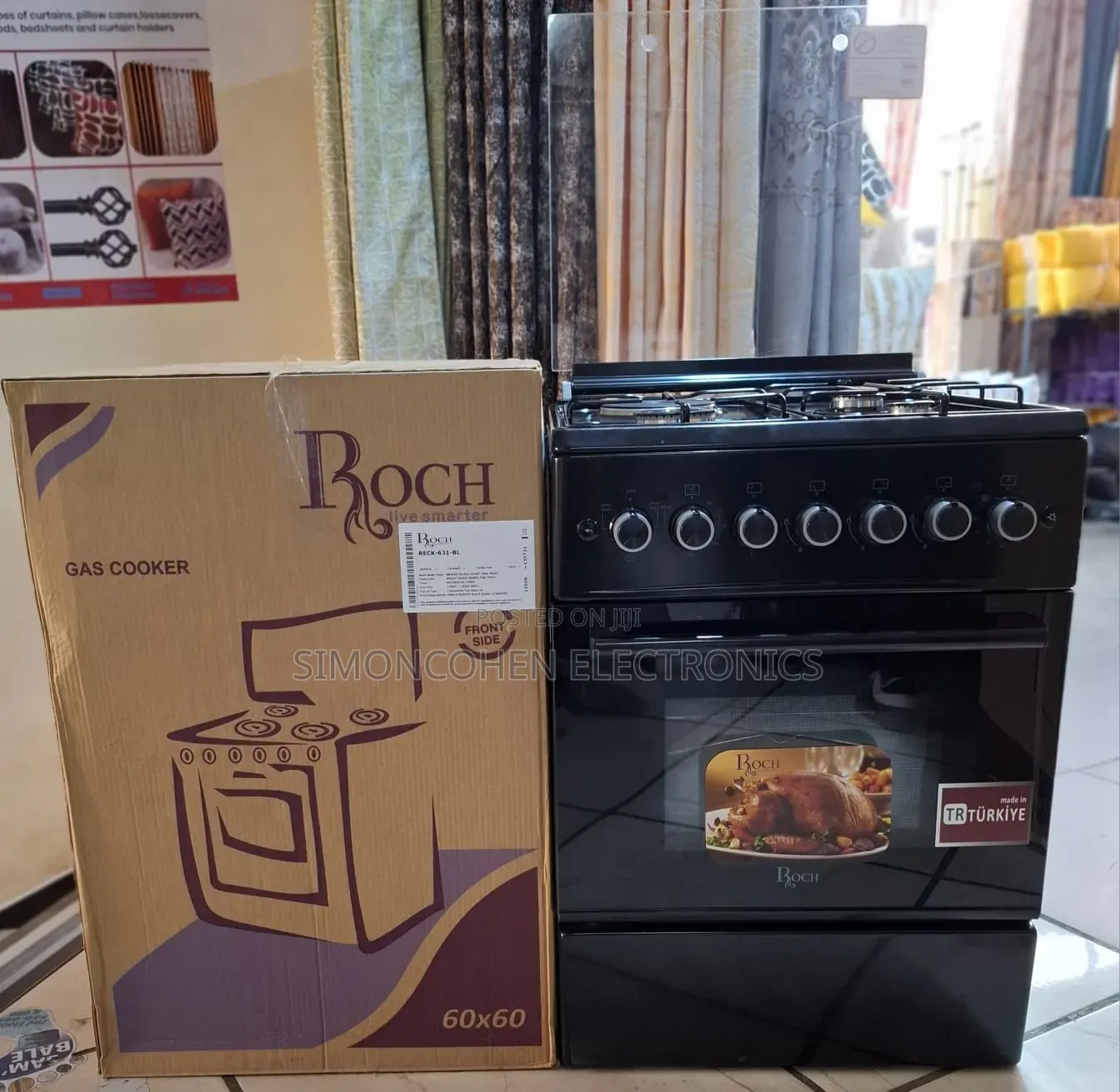 Turkey Roch 60*60 Standing 3+1 Cooker
