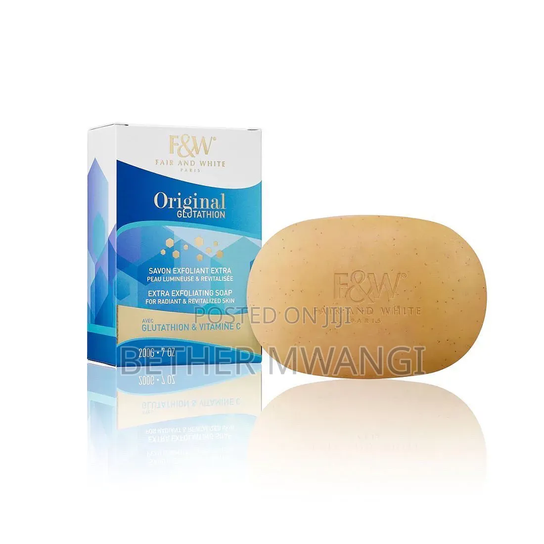 Fair & White Original Glutathion Extra Exfoliating Soap in Kenya