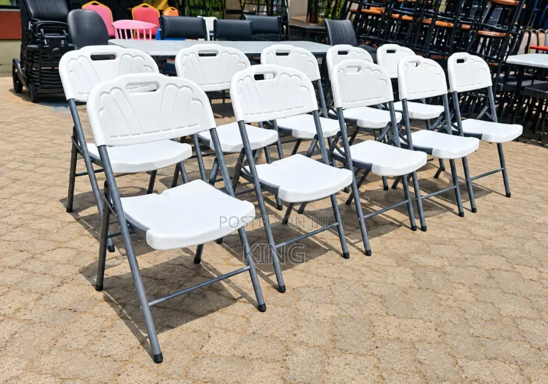 Plastic Seat Folding Chair