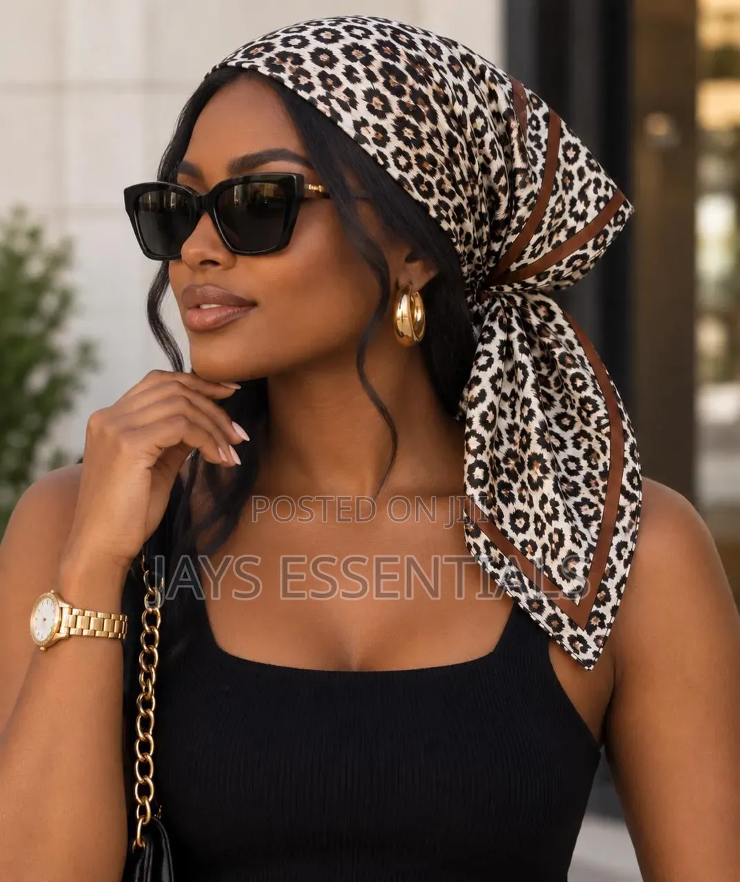 Multipurpose Square Scarfs