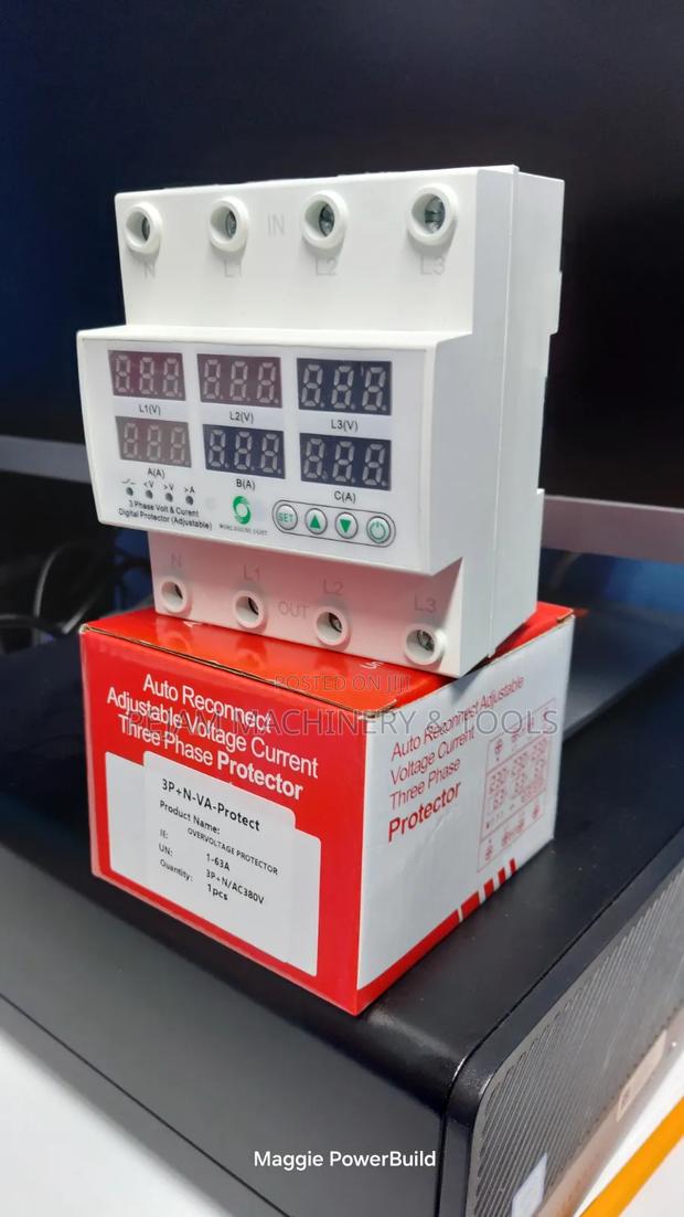 3P+N Auto Reconnect Adjustable Voltage and Current Three-Phase - thumbnail 3