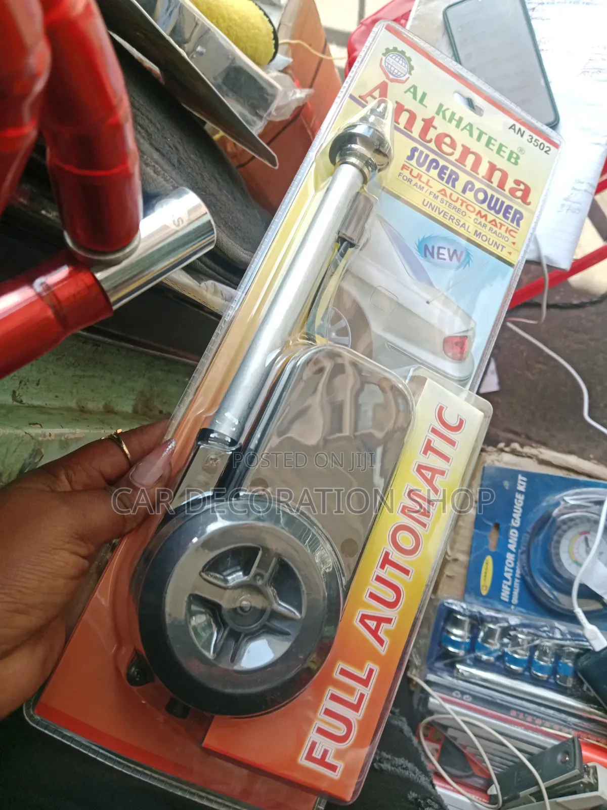 12v Fully Automatic Power Antenna for Road Communication