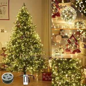 20 Metres Christmas Tree LED Lights – 200 LED Bulbs Bli