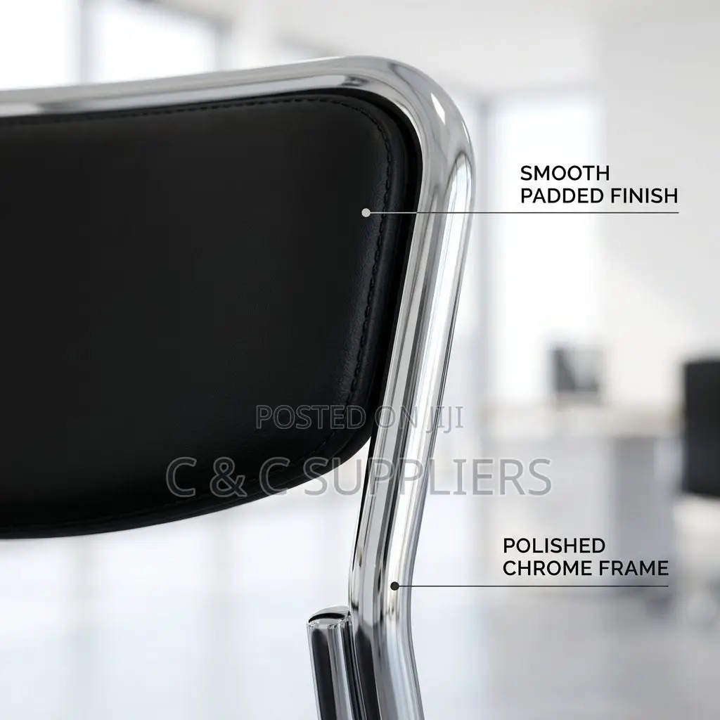 Chrome Frame Visitor Chair