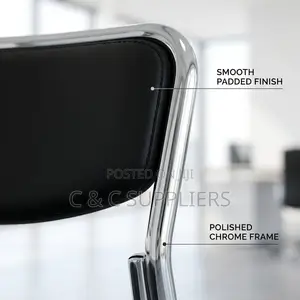Chrome Frame Visitor Chair