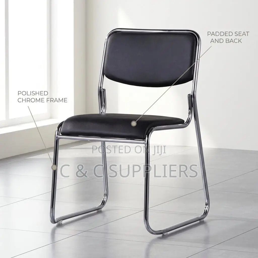 Chrome Frame Visitor Chair