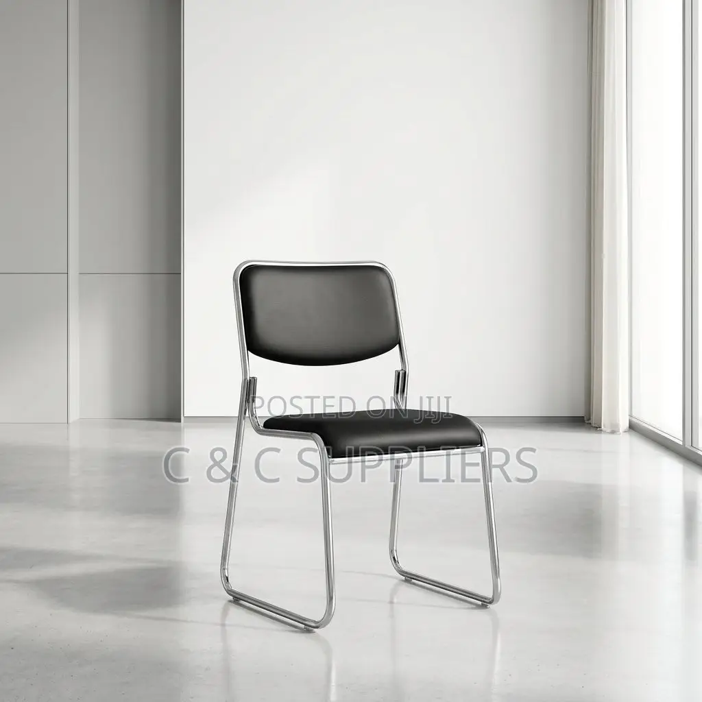 Chrome Frame Visitor Chair