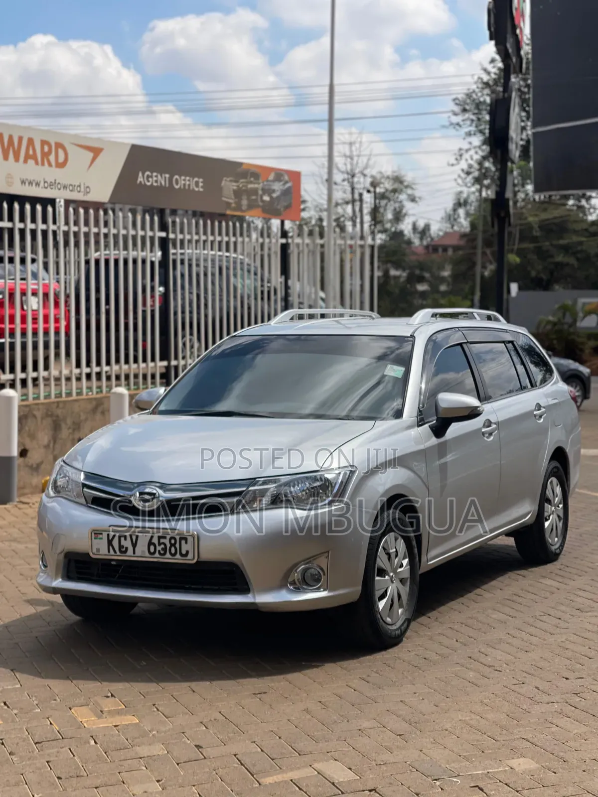Toyota Corolla Fielder 2012 Silver