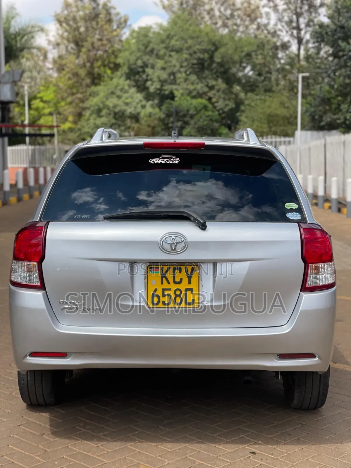 Toyota Corolla Fielder 2012 Silver