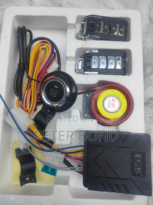 Motorcycle Alarm System - main view