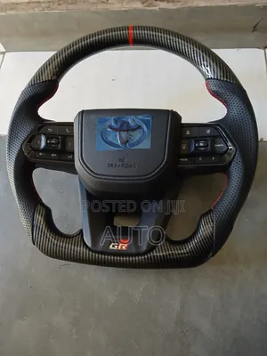 Toyota GR Carbon Fibre Steering Wheel With Buttons | Sport Steering