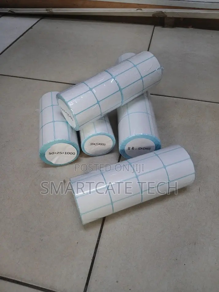 800 Labels Per Roll – 38×25mm Thermal Sticker Paper