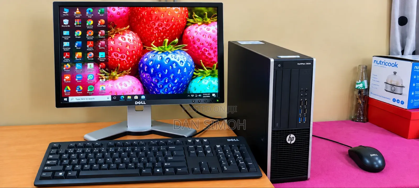 Desktop Computer HP 4GB Intel Core i5 HDD+SSD 500GB