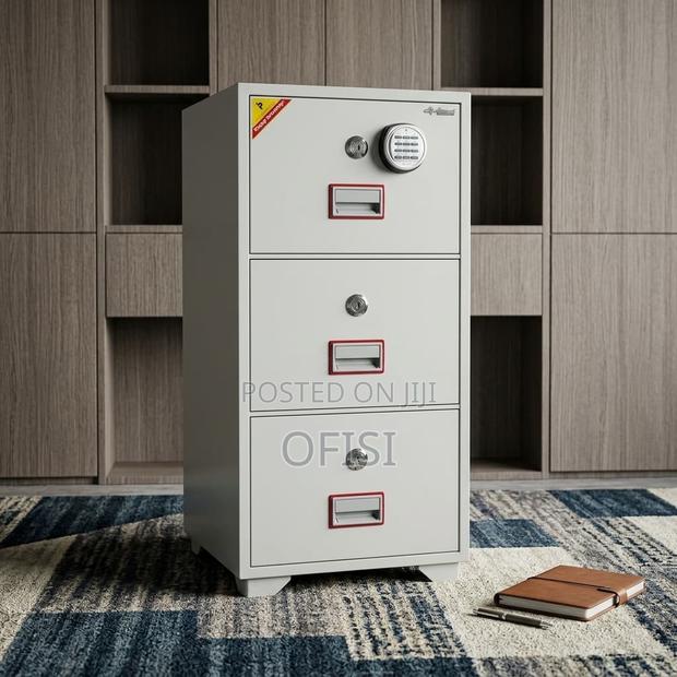 Office Cabinet; 3-Drawer Diplomat Fireproof Safe - thumbnail 12