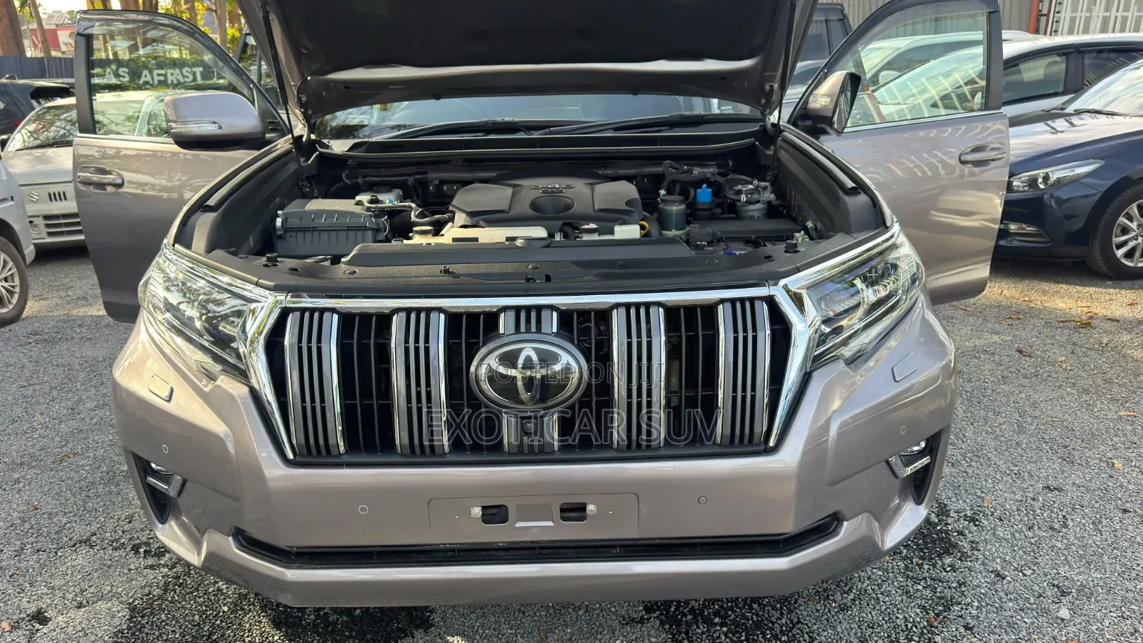 Toyota Land Cruiser Prado 2.8 2019 Burgundy