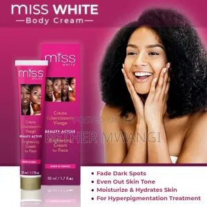 Fair & White Miss White Brightening Face Cream in Kenya