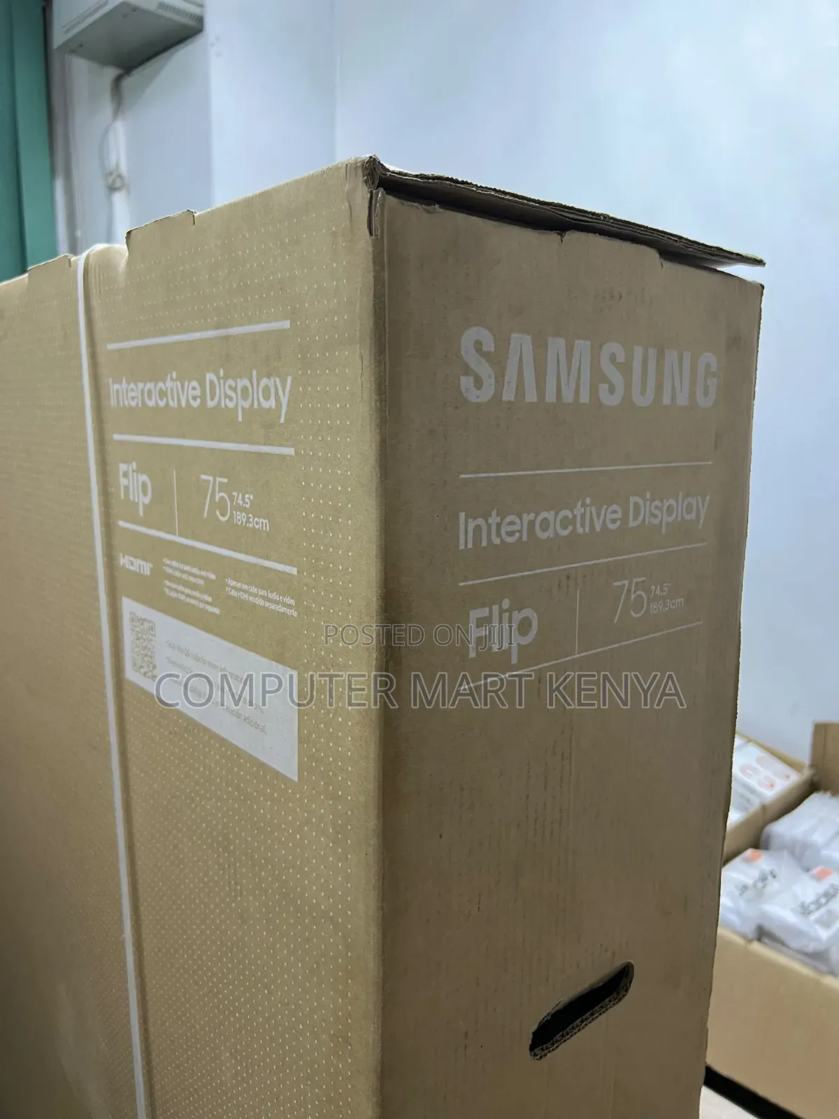 Samsung Flip 75" Interactive Display 4K Touchscreen Whiteboard