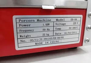 Popcorn Machine