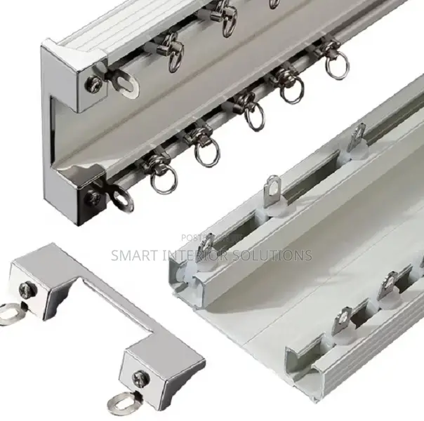 Double Curtain Rails