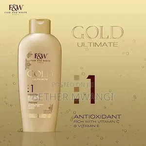 Fair & White Gold Ultimate 1 Argan Radiance Shower Gel in Kenya