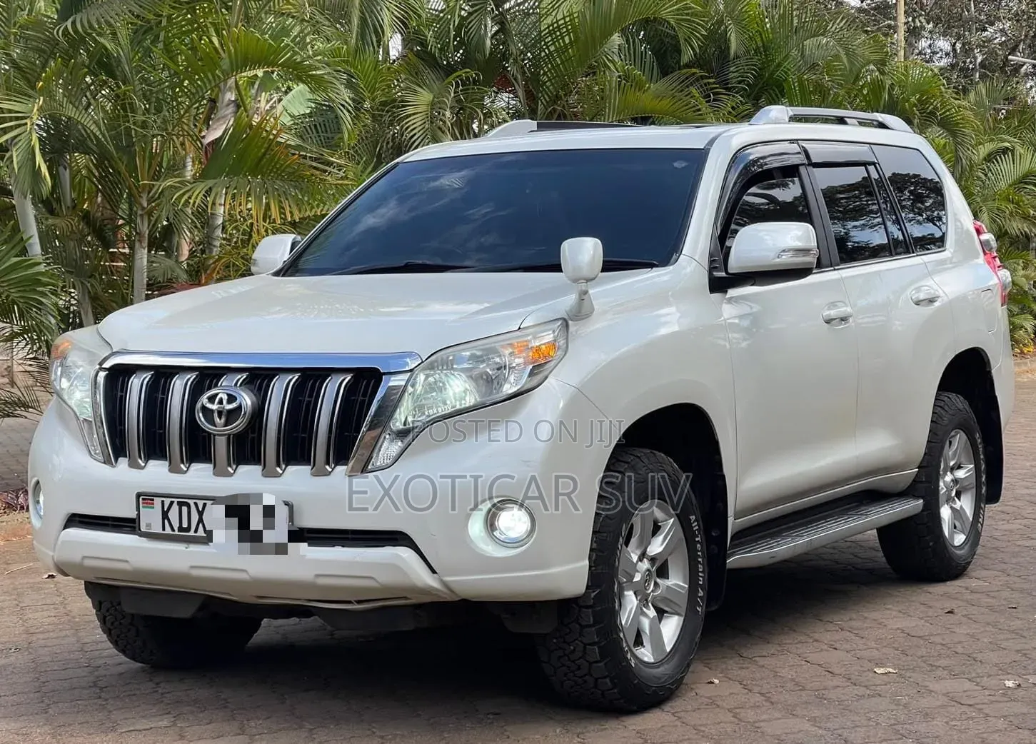 Toyota Land Cruiser Prado 2015 White