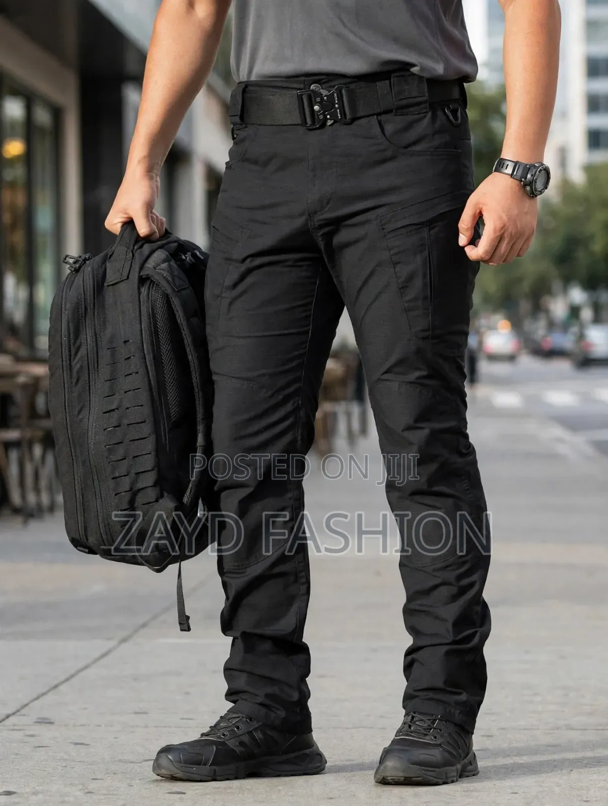 Black Tactical Trousers