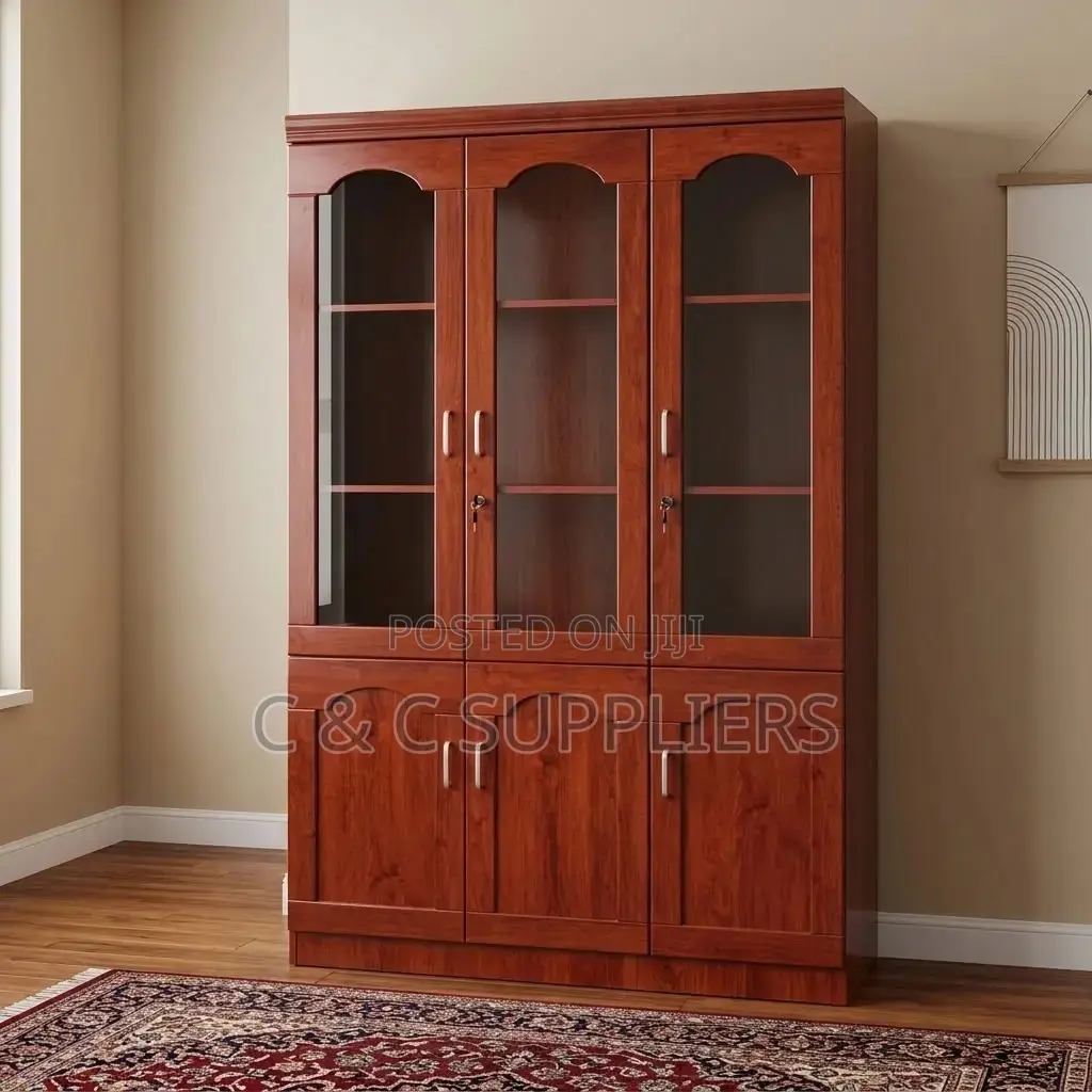 Office Half Glass Executive Cabinet