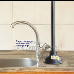 Teepee Force Pump / Plastic Toilet Plunger