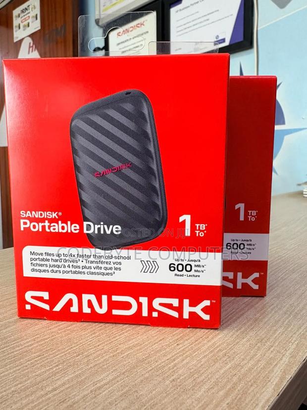 Sandisk Portable SSD 1TB - main view