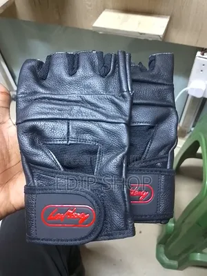 Leather Gym Gloves