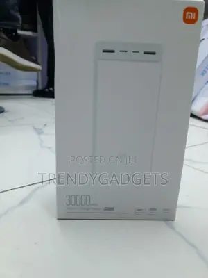 Xiaomi 30000mAh Power Bank With Triple USB Output Ports