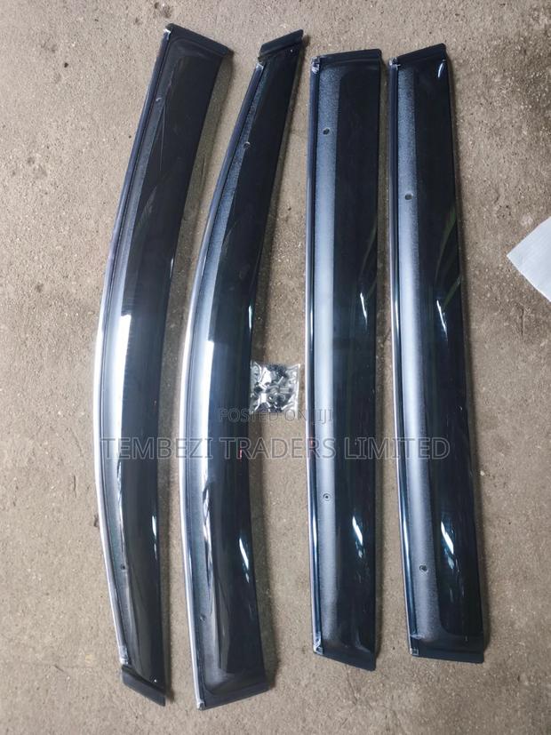 Toyota Ipsum Windbreakers (2002-2006) Chrome Trim - 4Pcs - thumbnail 2