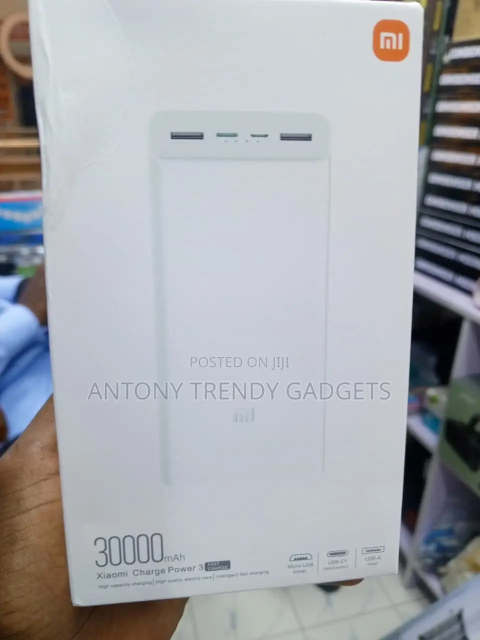 Xiaomi Mi Power Bank 3 With USB-C and Dual USB-A Outputs