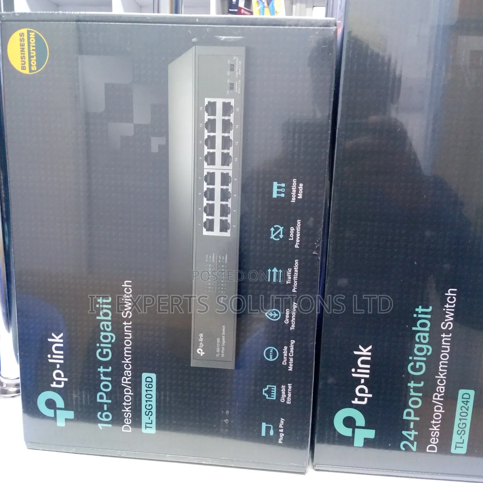 Tp Link Tl-Sg1016d 16 Port Gigabit Switch Available