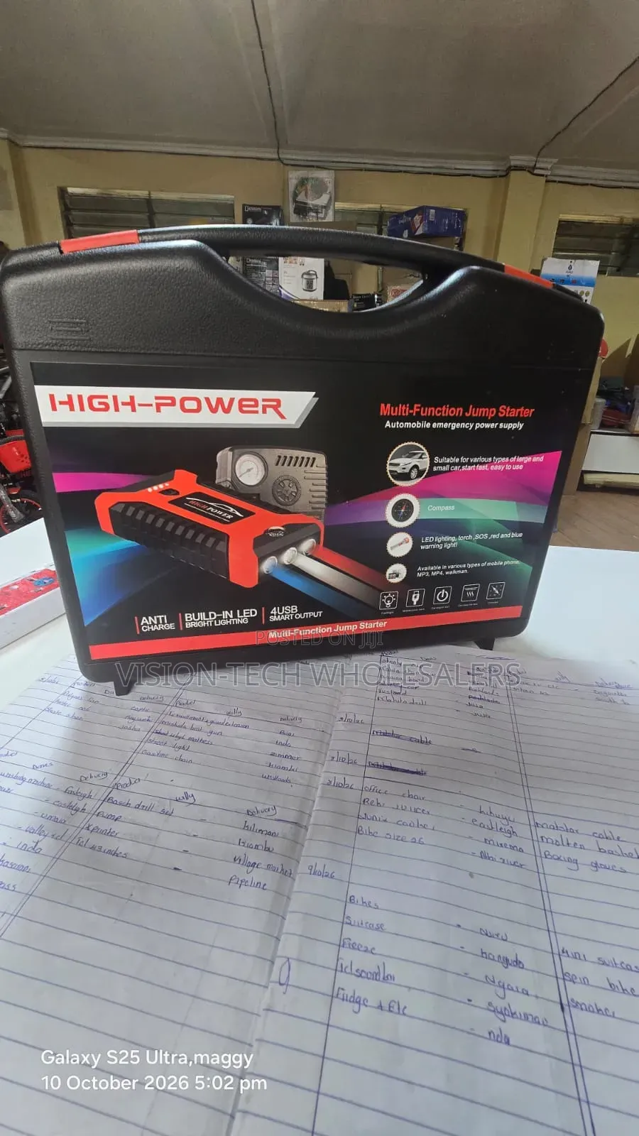 High Power Car Jump Starter Multi-Function