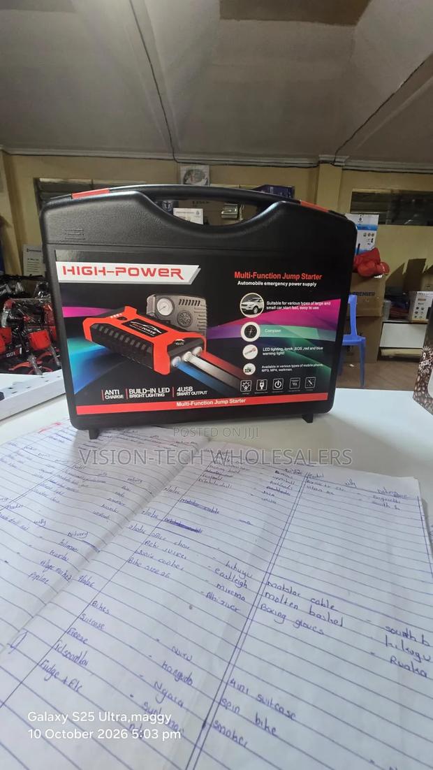 High Power Car Jump Starter Multi-Function - thumbnail 2
