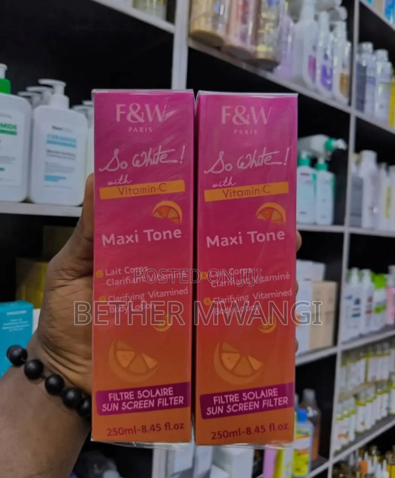 Fair & White So White! Maxi Tone Vitamin C Clarifying Body Lotion