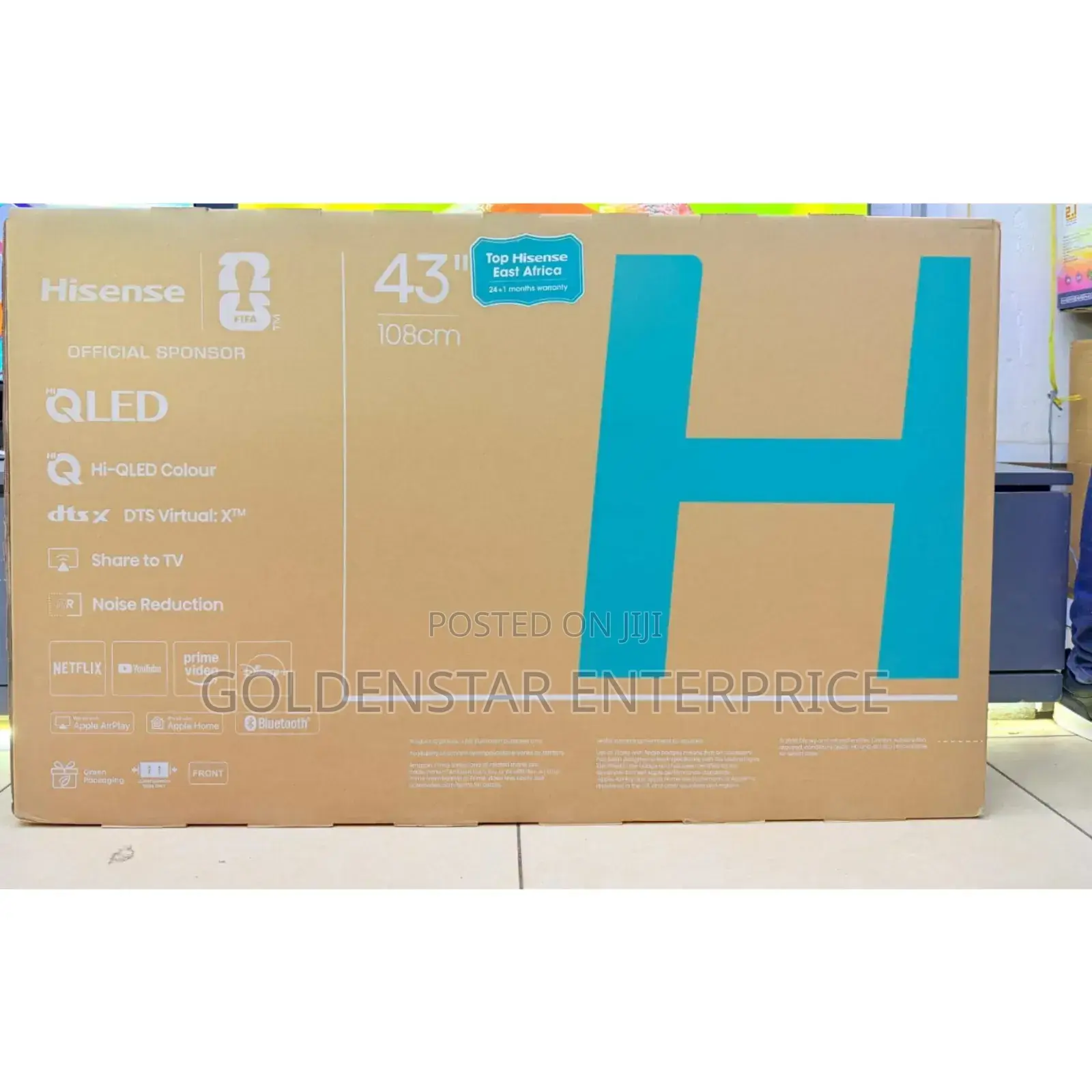 Hisense TV 
43" Model S5KEN
