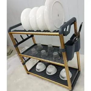 3 Tier High Quality Carbon Dish Rack