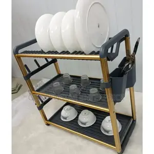 3 Tier High Quality Carbon Dish Rack