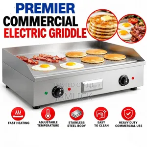 Premier Commercial Electric Griddle for Restaurant and Hotel Use - PRM