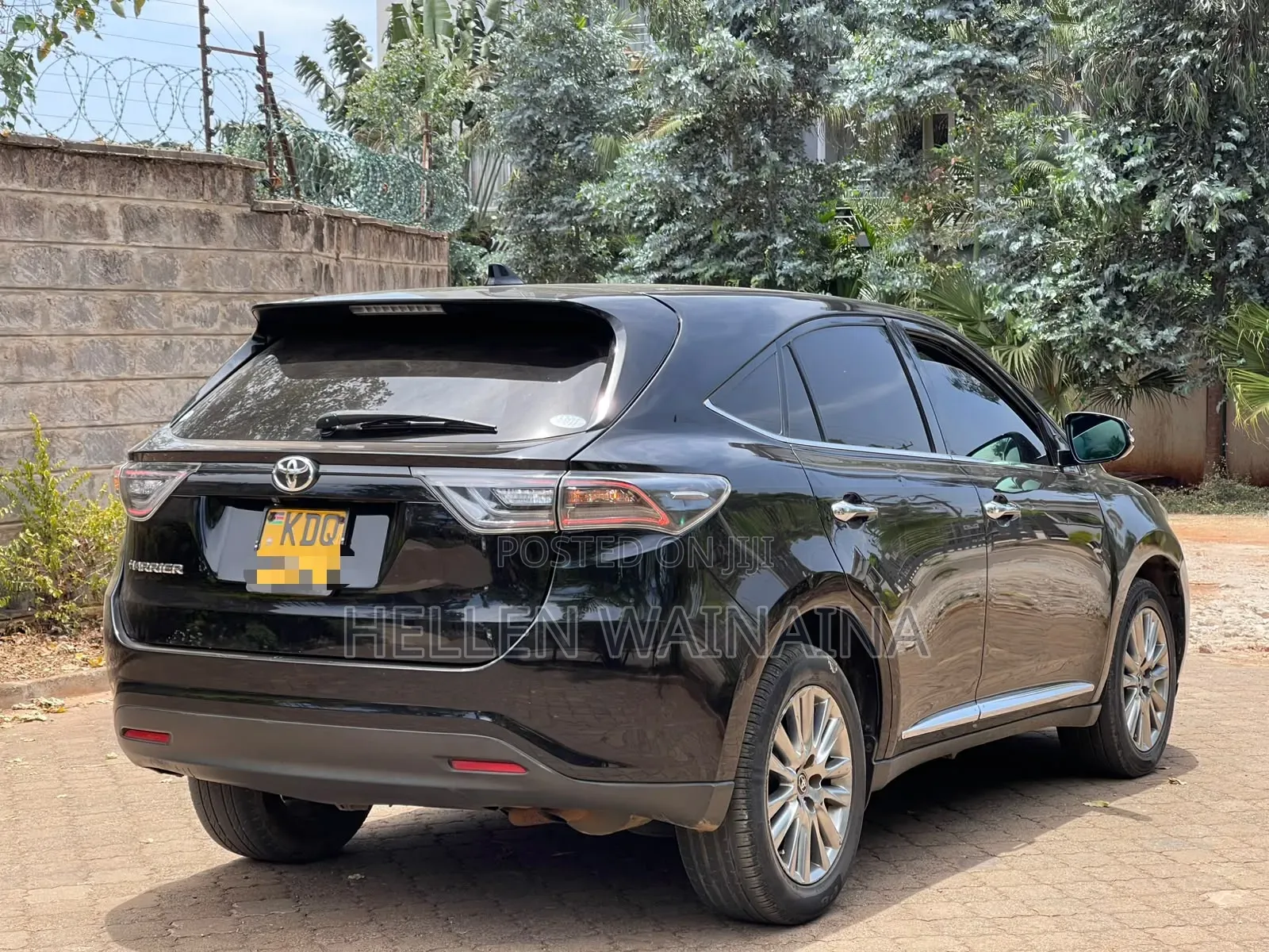 Toyota Harrier 2017 Black