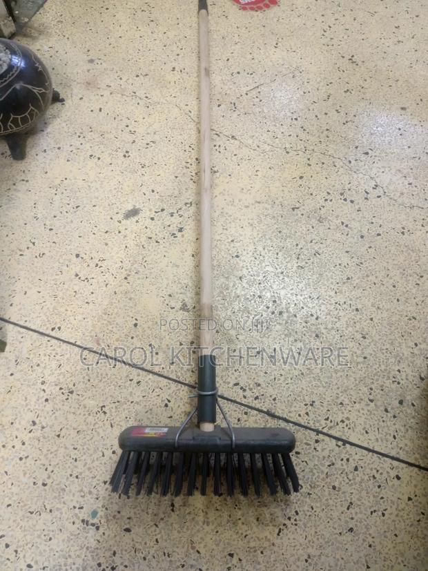 Hard Broom With Handle