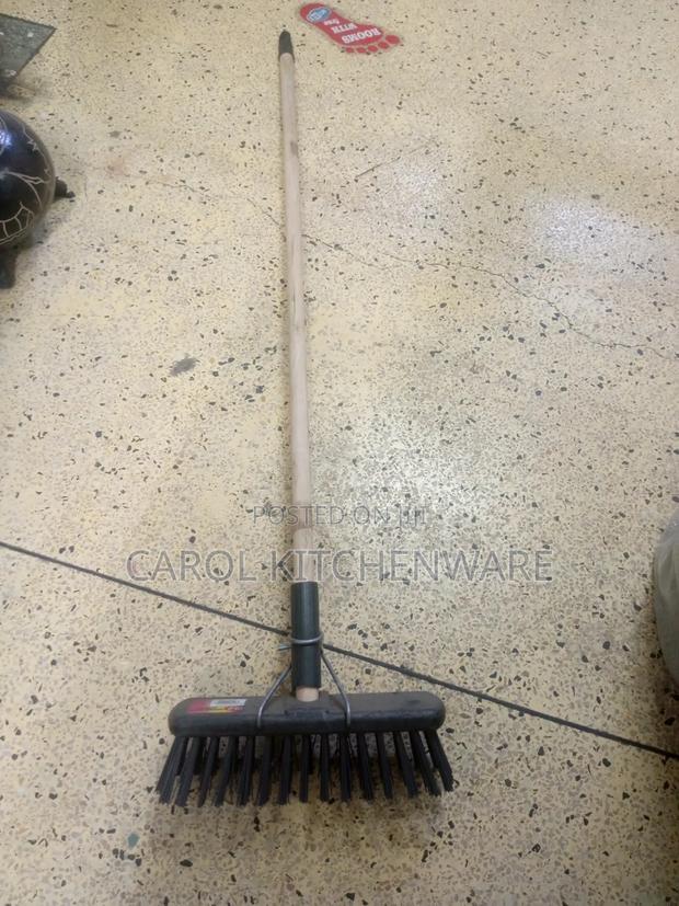 Hard Broom With Handle - thumbnail 2