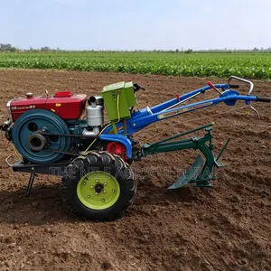Brand New Multi-Function Walking Tractor Diesel Power Tiller Farm Use