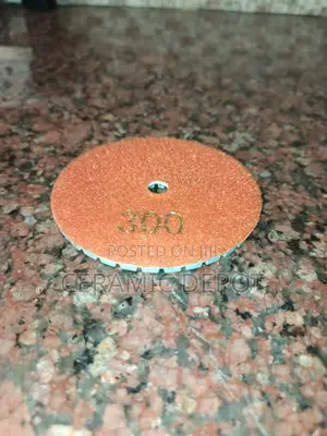 White Wet Polish Pads 3x300