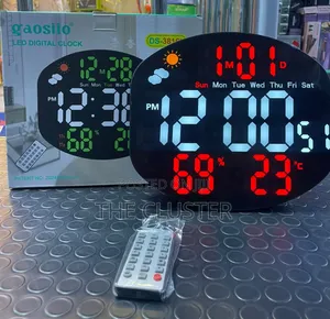 Large Gaosiio LED Digital Wall Clock
