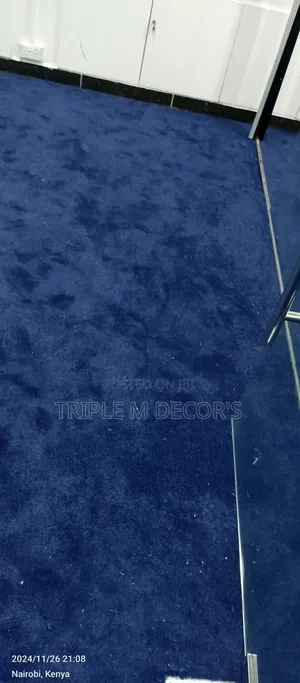 High-Density Navy Blue 8mm USA Floor Carpet