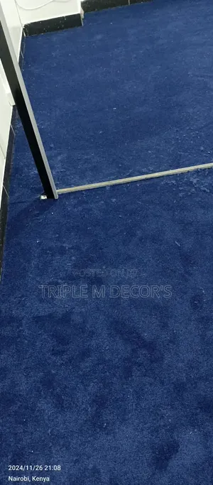 Luxury Feel 8mm Navy Blue USA Commercial Carpet